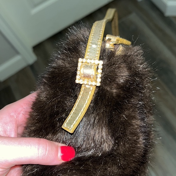 Vintage Harold’s Faux Fur Purse - Picture 4 of 6